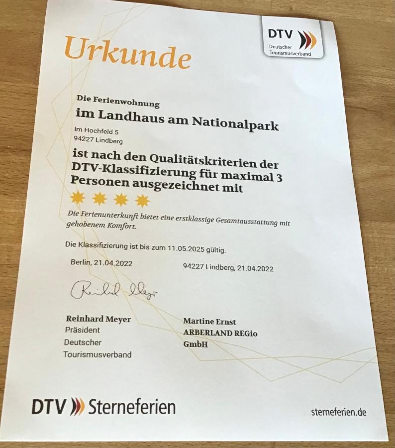 Ferienwohnung Im Landhaus Am Nationalpark Ludwigsthal Buitenkant foto